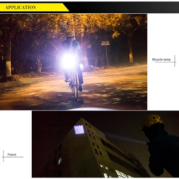 Mini LED Baterka 395nm Vonkajšie Svetlá Pre Kempovanie Cyklistické Turistické Prenosné Zoomnable Peniaze Detektor Lampa Noc Vonkajšie Svetlá