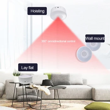 Multifunkčné Smart Home Graffiti Wifi/Zigbee Zvuk, Svetla, Alarm, Senzory Bezdrôtové Horn Sirény Alarmu Multi-scény Bezpečnostný Alarm