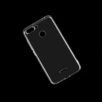 Mäkké TPU puzdro Pre Xiao Redmi 6 Mobilný Telefón Jasné, Silikónové Ochranné Prachotesný Crystal Zadný Kryt Caso celého Tela Capa Coque