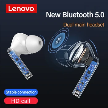 NOVÝ Lenovo XT90 Bezdrôtové Bluetooth Slúchadlá TWS Vodotesné Slúchadlá HiFi Slúchadlá Bezdrôtové Slúchadlá S Mikrofónom Športy