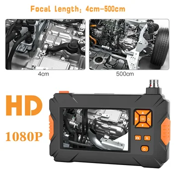 P30 8mm Inšpekcie Endoskopu fotoaparát HD1080P 4.3 palcový Displej Vodotesný IP67 Priemyselné Borescope LED Svetlá 2600mAh akumulátor
