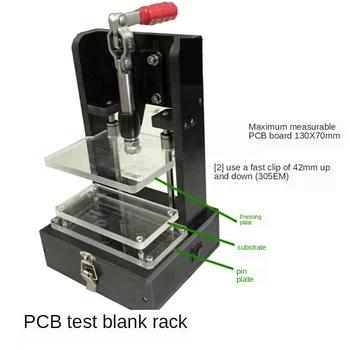 PCB Test Rack PCB Univerzálny Embrya Rám Modul Doska Zariadenie Testovanie Jig