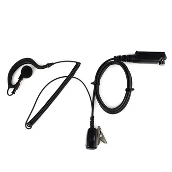 PTT MIC G Tvar Slúchadlo Headset pre Sepura prijímac stp8000 Walkie Talkie Ham Rádio Vf Vysielač Šikovný C1035A
