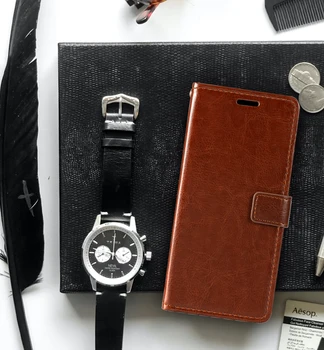 Prípad Pre LG Magna Peňaženky Premium PU Kožené Magnetické Flip puzdro S Kartou Držiak A Stojan Pre LG G4 Mini LG G4C