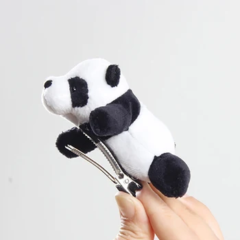 Roztomilý Kreslený Panda Čelenky Sponky Do Vlasov Elastické Vlasy Pásma Pre Dievčatá Vlasy Hoop Ženy Make-Up Sprcha Hairband