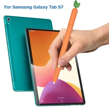 Roztomilý Ovocie peračník Pre Samsung Galaxy Tab S6 S7 S-Pen Kryt Cartoon Tablet Silikónové puzdro na Ceruzku, pre galaxy tab s6 s7 lite