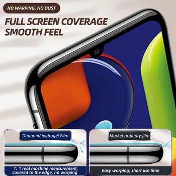 Screen Protector Sklo Na Samsung Galaxy S7 S6 S5 Neo Hydrogel Fólia Pre Samsung Galaxy S21 Ultra S20 FE 5G S10 Plus S7 S6 Okraj