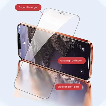 Tvrdené Sklo Pre iPhone 11 12 Pro XS Max X XR 7 8 6s Plus SE 2020 Screen Protector Pre iPhone 12 Mini 11 Pro Max Sklo