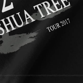 U2 The Joshua Tree 30. Výročie 2017 Svetové Koncertné Turné TShirts Mladý Chlapec 80. ROKOV, Hip Hop Muž Krátke Rukávy Predaj Značkové Oblečenie
