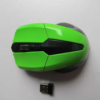 USB Bezdrôtová Myš pre Hráčov Počítačová Myš Ergonomický Mause 4 tlačidlová Optická Herná Myš pre PC, Notebook, Home Office Plynulý chod
