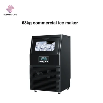 220V Hicon ice stroj malých úžitkových HZB-40 KG mlieka čaj obchod s automatickým veľké ľadové kocky stroj
