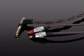 4.4 mm/2,5 mm Upgrade VYVÁŽENÝ Zvukový Kábel Pre Audio-technica ATH-AP2000Ti ATH-ES/CT ATH-AWKT AWAS WP900 ATH-ADX5000 slúchadlá