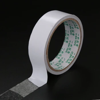8M Obojstranná Páska Biela Super Silná Obojstranná Lepiaca Páska, Papier, Silný, Ultra Tenký Vysoko Priľnavé Bavlna, 5 mm-20 mm
