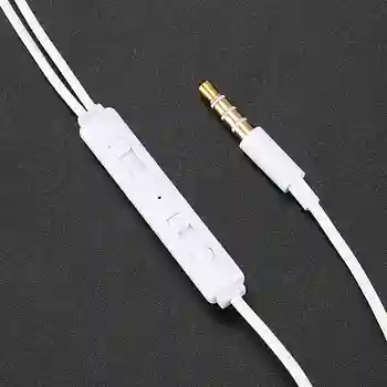 Anti Žiarenia Binaural Slúchadlá Stereo Slúchadlá s Mikrofónom Univerzálny 3,5 mm Potlačením Hluku Air Tube Akustické Slúchadlá