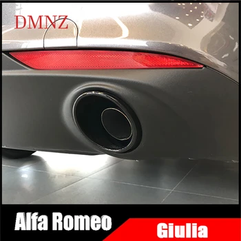 Auto chvost hrdla kryt dekorácie úprava Príslušenstvo Pre Alfa Romeo 19 rok Giulia
