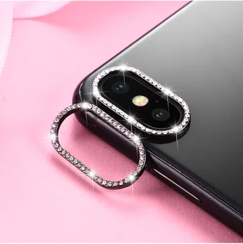 Bling Diamond Objektív Fotoaparátu Chránič Pre iPhone 11 Pro Max Drahokamu Fotoaparát Chrániť Krúžok Pre iPhone SE 2020 XS Max X XR 7 8 Plus