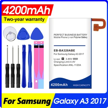 EB-BA320ABE 4200mAh Batérie Pre Samsung Galaxy A3 (2017) A320 SM-A320F A320Y A320FL A320F/DS A320Y/DS +Nástroje