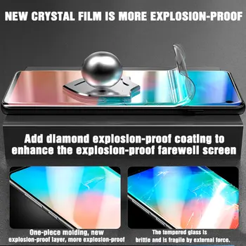 Hydrogel Fólia Pre Samsung Galaxy A40 A51 A50 A71 A70 Screen Protector Pre S9 S8 S9 S10 S20 Plus Ultra M21 M31 M51 S10E Lite 51