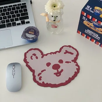In Korean Dizajnér broskyňa srdce šteňa medveď podložka pod myš s PVC Dievčenskú Módne Roztomilý darček Pre Priateľky, Ženy anime gaming mouse pad
