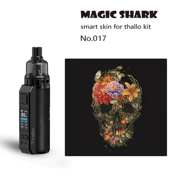 Magic Shark 2.5 D Stereo Lebky Diabol Druid Vlajku USA Messi Kvet Stereo Kryt Prípade Nálepky Pokožky, Pásky, Fólie pre Smok Thallo