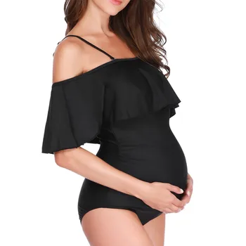 Materskej Nádrž Bikini Jeden Kus Prehrabať Sexy Plavky Tehotenstva Plavky Tehotné Ženy Plus Veľkosť Plavky Tankini Beachwer
