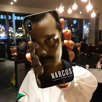 Narcos TV show Pablo escobar luxusný Telefón, mobilné Prípade funda pre iPhone 11 12 pro XS MAX 8 7 6 6 Plus X 5S SE 2020 XR