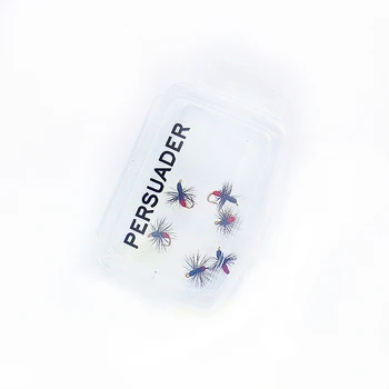 Profesionálne ručne viazané 6pcs/box umelé epoxidové ant suchozemského hmyzu fly rybárske háčiky 18# pstruhov panfish suchú mušku lure