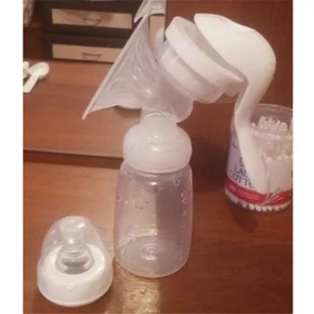Ručne zadajte Prsia Čerpadla Baby Mlieko Fľaše Bradavky S Sania Funkcia Baby Produkt Kŕmenie Príručka Prsia Čerpadla Matka Použitie