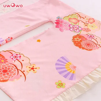 UWOWO Wc-Viazané Hanako-kun/Jibaku Shounen Hanako-kun Yashiro Nene Kimono Cosplay Kostým Roztomilé Dievčenské Šaty