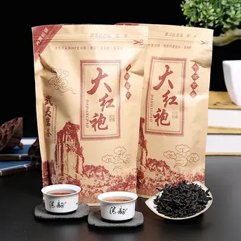 Čínsky Veľký Červený Župan Čaj Oolong Čínsky Čaj Pre Starostlivosť o Zdravie Stratiť Hmotnosť 250g