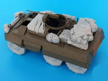 1:35 Rozsahu Živice Die-cast Obrnené Vozidlo, Tank Chariot Časti Úprava neobsahuje Nevyfarbené Tank Model NÁM M20