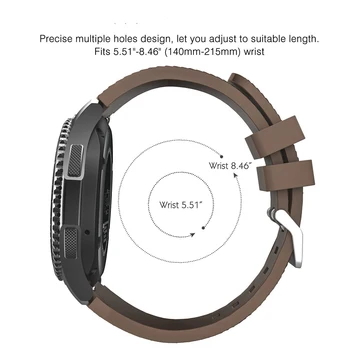 20 22 mm Silikónové Šport Náhradný Popruh Pre Samsung Galaxy Watch3 41mm 45mm Remienok na Rýchle Uvoľnenie Náramok Watchband Príslušenstvo