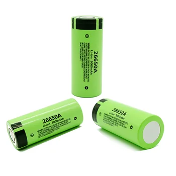 3,7 V 5000mAh LED baterka lítium-iónová batéria 26650 nabíjateľná batéria nabíjateľná batéria