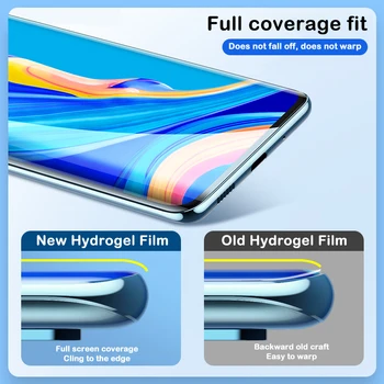 4-v-1 Hydrogel Fólia pre Samsung Galaxy S21 Plus Full Screen Protector Film Pre Svmsung S21 Ultra FE S21+ film bezpečnosť nie sklo