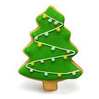 5 ks Vianočný Stromček Cookie Cutter Ručné Tortu Formy na Pečenie Fondant Cookie Formy na Pečenie Príslušenstvo, Kuchynské Náradie