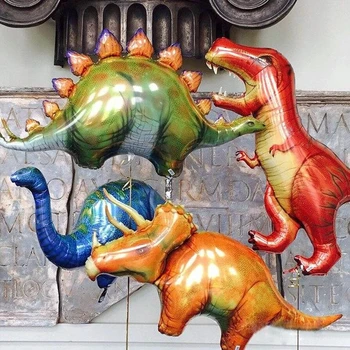 50pcs Veľký Dinosaurus Fóliové Balóniky Chlapci Zvierat Balóny Deti Dinosaurus, Narodeniny, Party Dekorácie Balón
