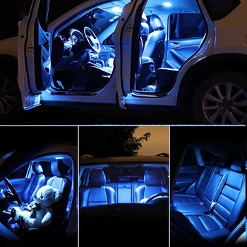 9X Biela, Canbus led Auto osvetlenie interiéru Balík Kit Pre Hyundai Santa Fe DM ix45 2013 2016 2017 2018 2019 2020