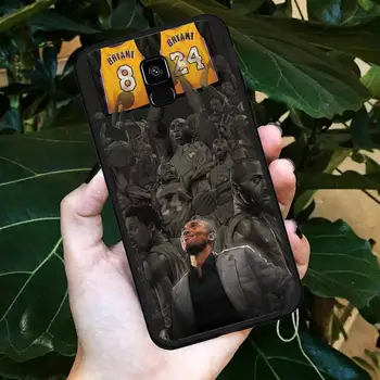Basketbal Kobe Bryant Telefón Prípadoch Telefón Black Mäkké puzdro Pre Huawei P9 P10 P20 P30 P40 Lite Por PSMART 2019