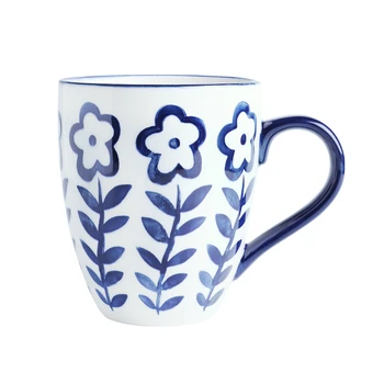 CHANSHOVA 400 ml Osobnosti Keramické teacup Čína porcelánový hrnček kávy raňajky poháre H656