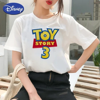 Disney Toy Story Roztomilý Jessie Vytlačené Ženy Topy Lete Európskej American Fashion Nadrozmerná Tričko Soft Dievčatá Estetické Kreslených
