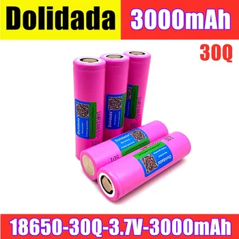 Dolidada 18650-originál pre 18650 batérie 3000 mah INR18650 - 30Q 20A li ion nabíjateľná batéria pre elektronické cigare
