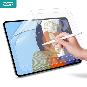 ESR Film pre iPad Pro 11/12.9 Palcový 2021/2020/2018 5rd/3. Gen 2 KS Writtable Film Matný Hladký Screen Protector pre iPad Pro 11