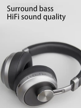 Herný Headset Bezdrôtové Bluetooth Slúchadlá 4D Stereo počúvanie povedať Pozícia S Káblový Mikrofón 60H Dlhý pohotovostný