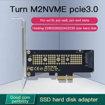 M. 2 NVMe SSD NGFF do PCIE X4 adaptér M Kľúč ovej karty Podpora PCI-e slot karty PCI Express 3.0 x4 2230-2280 Veľkosť m.2 m2 pcie adaptér