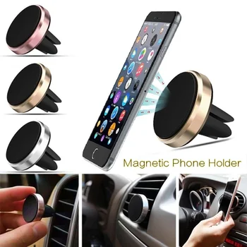 Magnetické Auto Držiaka Telefónu Mini Air Vent Klip Mount Magnet Mobilný Stojan Pre iPhone Xiao Smartphonov Samsung Držiak do Auta