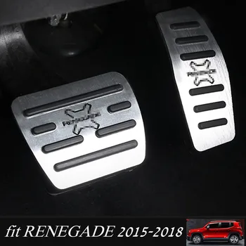 Nové Renegade 2018 Plyn Brzdový Pedál NA Auto Brzdy Vykurovací plynový Pedál plechový Kryt Pre Jeep Renegade-2019