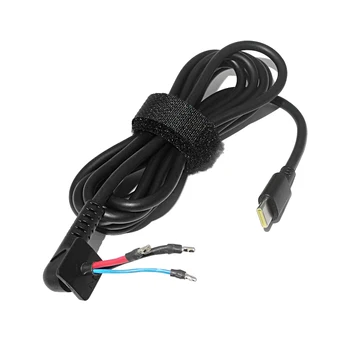 Originálne USB Typu C Prenosný Nabíjací Kábel 1,8 m Dc Tip USB C Zapojte Konektor s Káblom / Káblom pre Asus Hp, Lenovo Nabíjačky