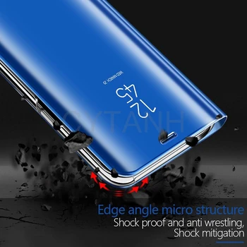 Pre Xiao Redmi 8A Pro Kryt Luxusné Smart Mirror Flip puzdro Pre Xiomi Redmi Poznámka 8 Pro 8T Na Redmi 8 8A Coque Shockproof Kryt