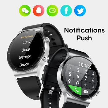 Relogio Inteligente Smart Hodinky Android Mužov 2021 Prijatie Hovoru Smartwatch IP68 Ekg Ppg Žena Smart Hodinky Pre Mužov Android IOS Telefón