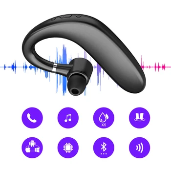 S109 Bezdrôtové Slúchadlá Hudbu, Šport, Hranie Handsfree Bluetooth Slúchadlá Strmeň na ucho Headset Stero Slúchadlá Earpiec s Mikrofónom